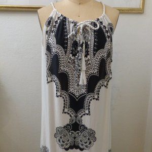 Black & White Bohemian Style Coverup